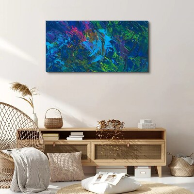 Obraz Canvas Kolorowy chaos abstrakcji