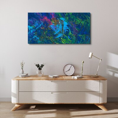 Obraz Canvas Kolorowy chaos abstrakcji