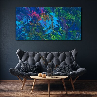 Obraz Canvas Kolorowy chaos abstrakcji
