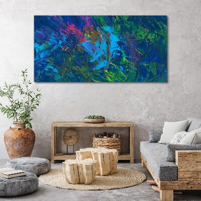 Obraz Canvas Kolorowy chaos abstrakcji