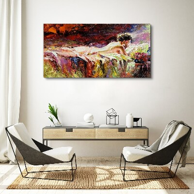Obraz Canvas Intymność w kolorze