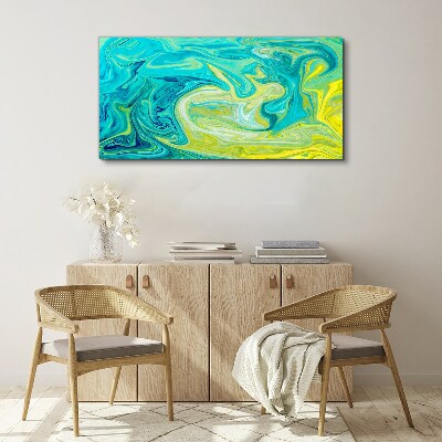 Obraz Canvas Oceaniczne wiry kolorów