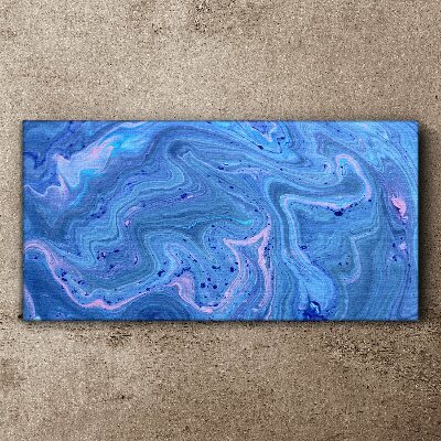 Obraz Canvas Oceaniczne fale niebieskiego marmuru