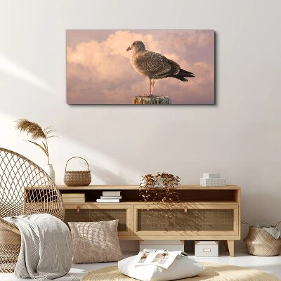 Obraz na Płótnie Zwierzę Ptak Mewa niebo