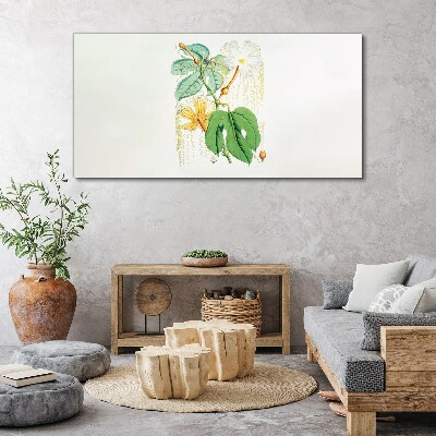 Obraz Canvas abstrakcja kwiaty