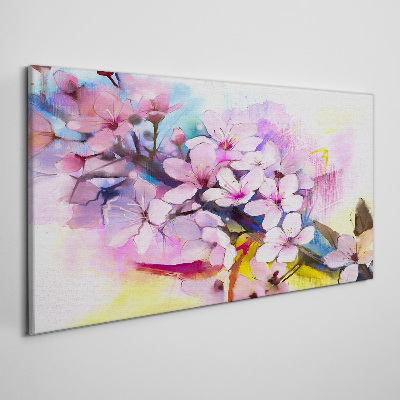 Obraz Canvas Abstrakcja Kwiaty Przyroda