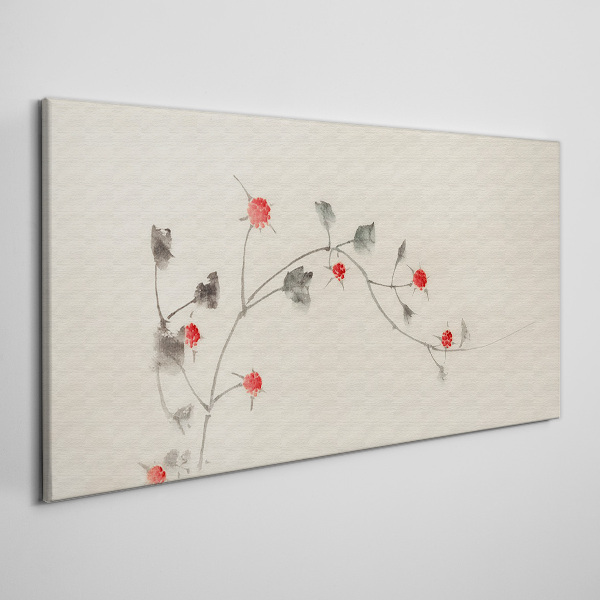 Obraz Canvas Kwiatowa wstęga