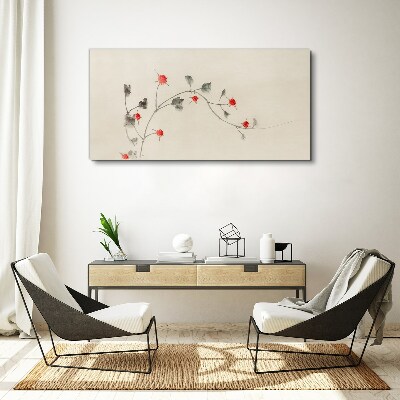 Obraz Canvas Kwiatowa wstęga