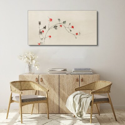 Obraz Canvas Kwiatowa wstęga