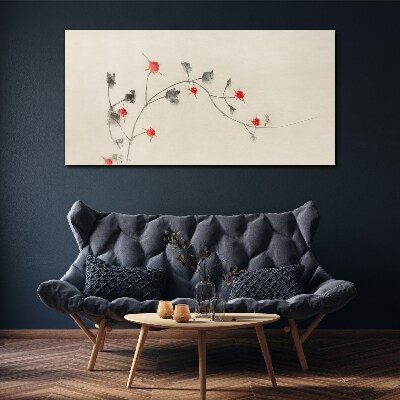 Obraz Canvas Kwiatowa wstęga