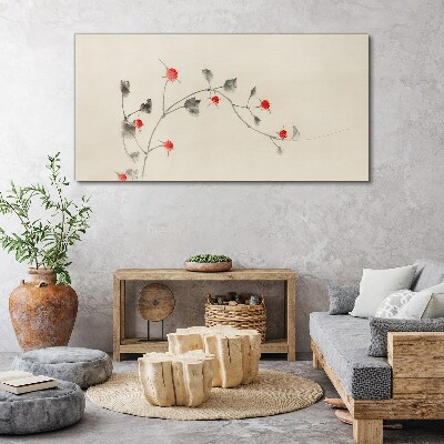 Obraz Canvas Kwiatowa wstęga