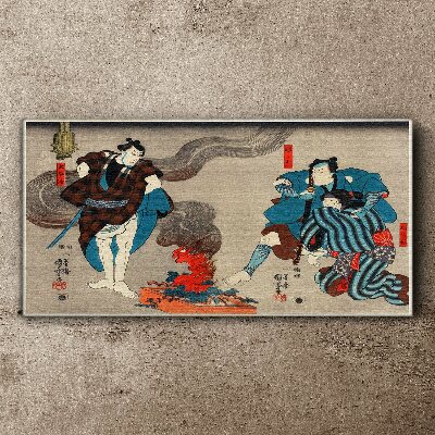 Obraz Canvas Azjatycki Tradycyjny Samuraj
