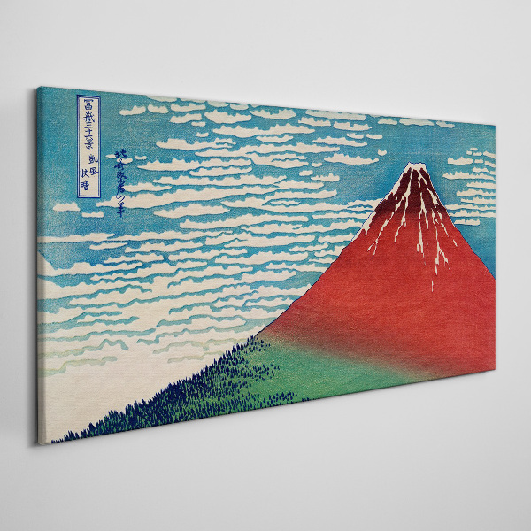 Obraz Canvas Góra Fuji w chmurach