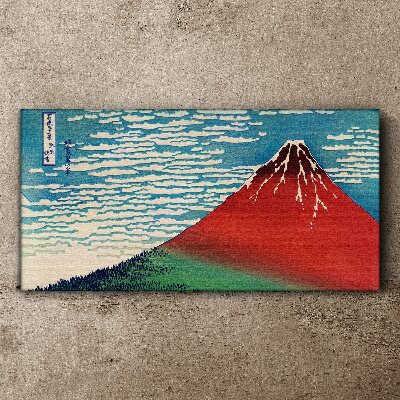 Obraz Canvas Góra Fuji w chmurach
