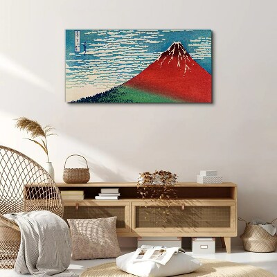 Obraz Canvas Góra Fuji w chmurach