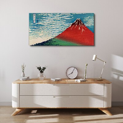 Obraz Canvas Góra Fuji w chmurach