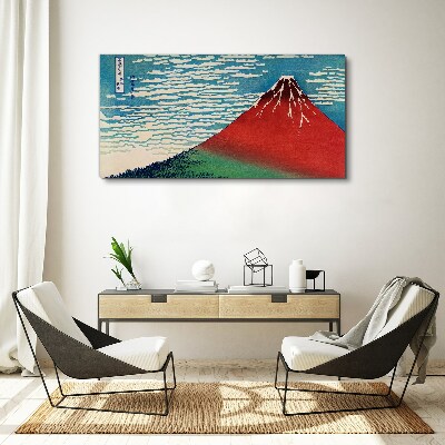 Obraz Canvas Góra Fuji w chmurach