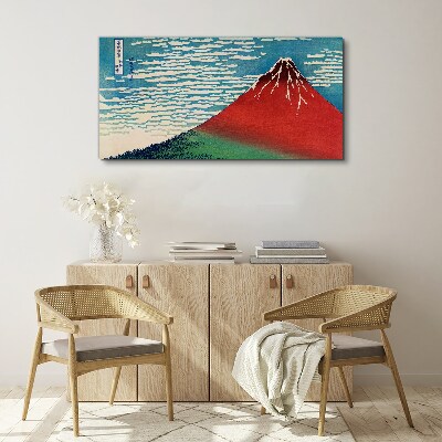 Obraz Canvas Góra Fuji w chmurach