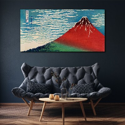 Obraz Canvas Góra Fuji w chmurach