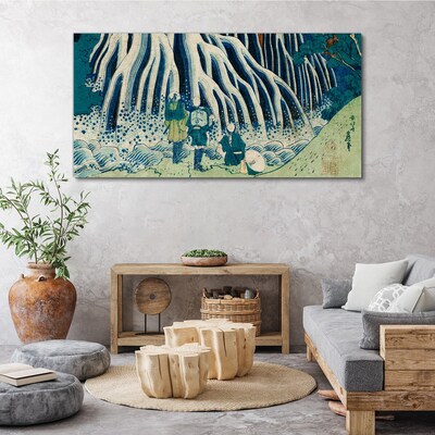 Obraz Canvas Pod drzewem w zimowej scenerii