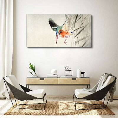 Obraz Canvas Radosny lot zimorodka