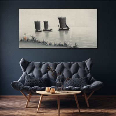Obraz Canvas Morze Statki Woda Niebo