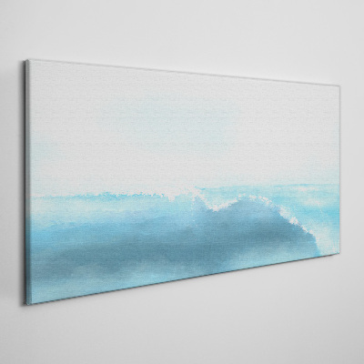 Obraz Canvas abstrakcja morze fale