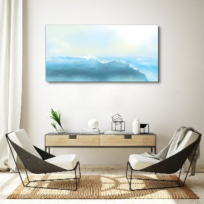 Obraz Canvas Spokój morskiej fali