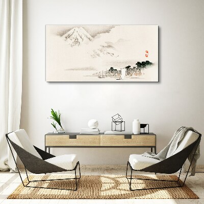 Obraz Canvas Spokój górskiego krajobrazu