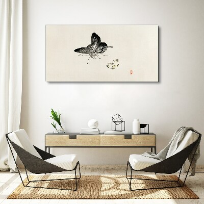 Obraz Canvas Motyle w delikatnej harmonii