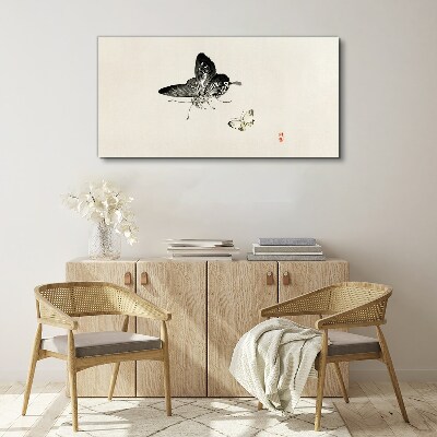 Obraz Canvas Motyle w delikatnej harmonii