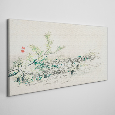 Obraz Canvas Spokój natury w delikatnych barwach