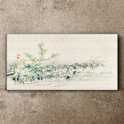 Obraz Canvas Spokój natury w delikatnych barwach