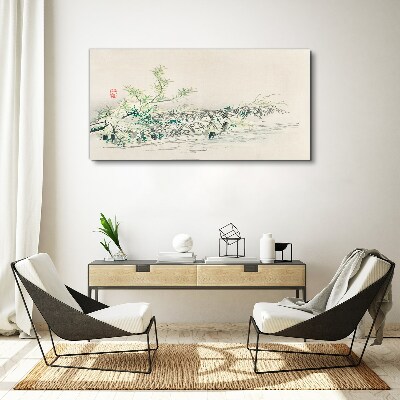 Obraz Canvas Spokój natury w delikatnych barwach
