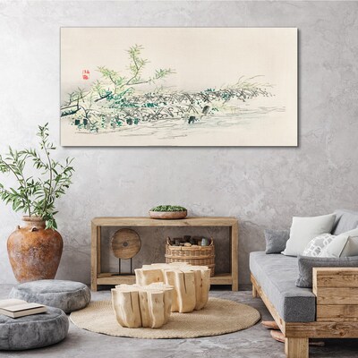 Obraz Canvas Spokój natury w delikatnych barwach