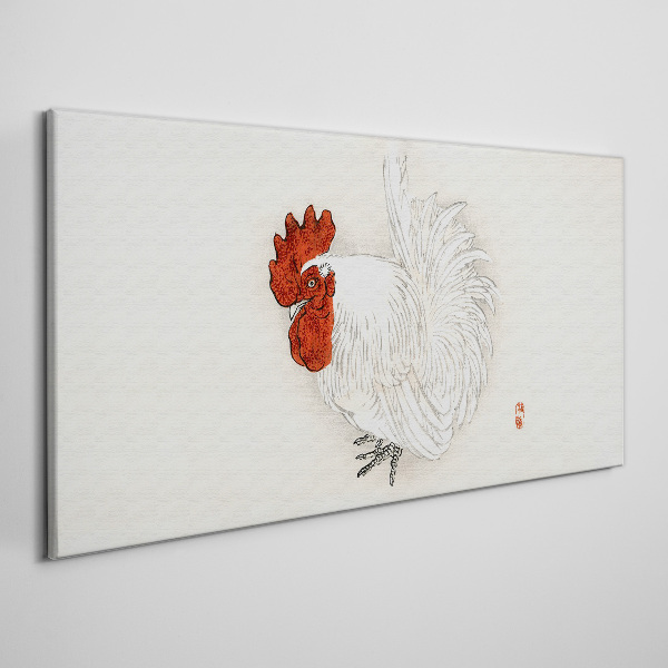 Obraz Canvas Kogut w delikatnych barwach