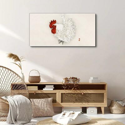 Obraz Canvas Kogut w delikatnych barwach