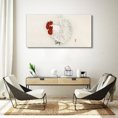 Obraz Canvas Kogut w delikatnych barwach