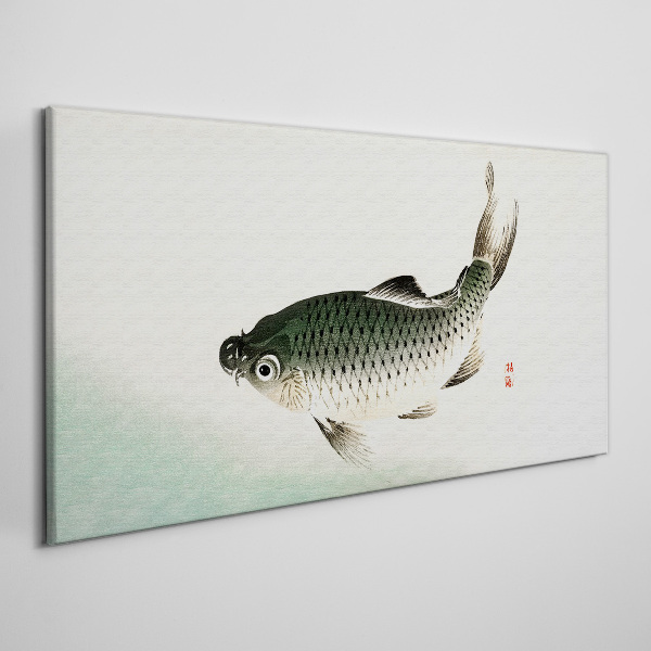 Obraz Canvas Karp w wodnym krajobrazie