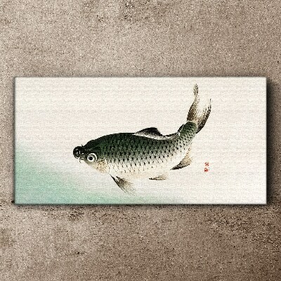 Obraz Canvas Karp w wodnym krajobrazie