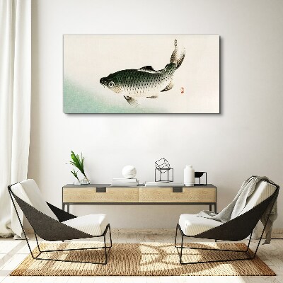 Obraz Canvas Karp w wodnym krajobrazie