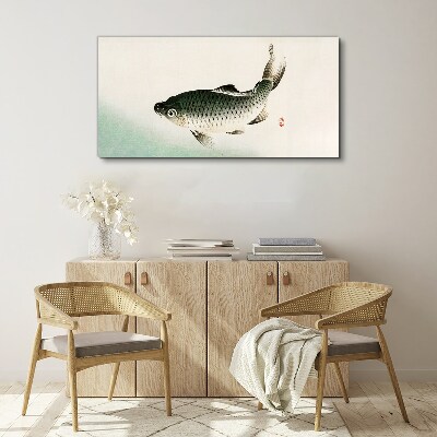 Obraz Canvas Karp w wodnym krajobrazie