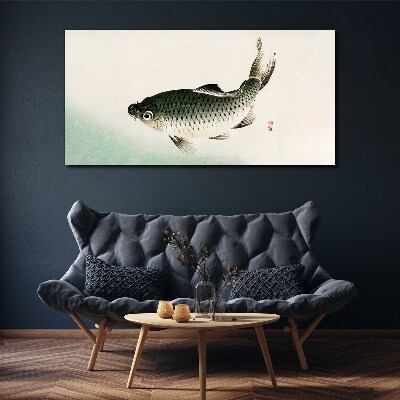 Obraz Canvas Karp w wodnym krajobrazie