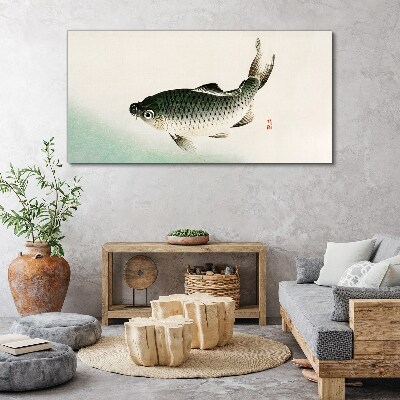 Obraz Canvas Karp w wodnym krajobrazie