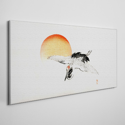 Obraz na Płótnie Zwierzę Ptak Słońce