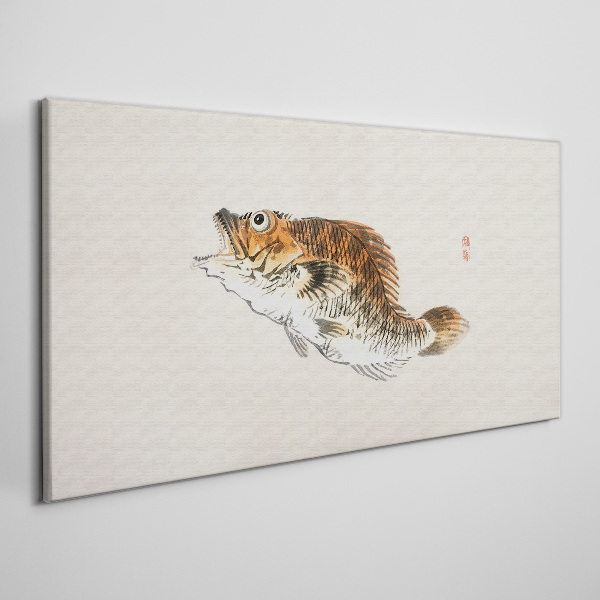 Obraz Canvas Rybia elegancja w delikatnych odcieniach