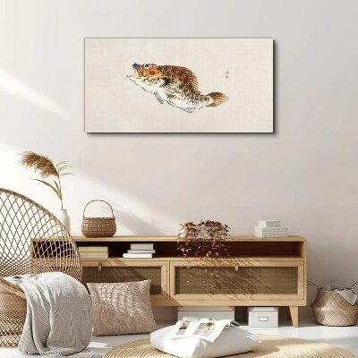 Obraz Canvas Rybia elegancja w delikatnych odcieniach