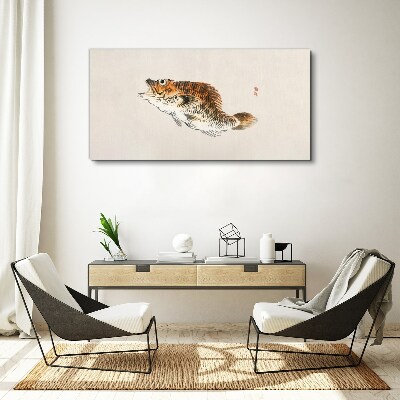 Obraz Canvas Rybia elegancja w delikatnych odcieniach