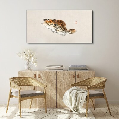 Obraz Canvas Rybia elegancja w delikatnych odcieniach