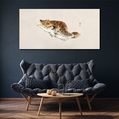 Obraz Canvas Rybia elegancja w delikatnych odcieniach
